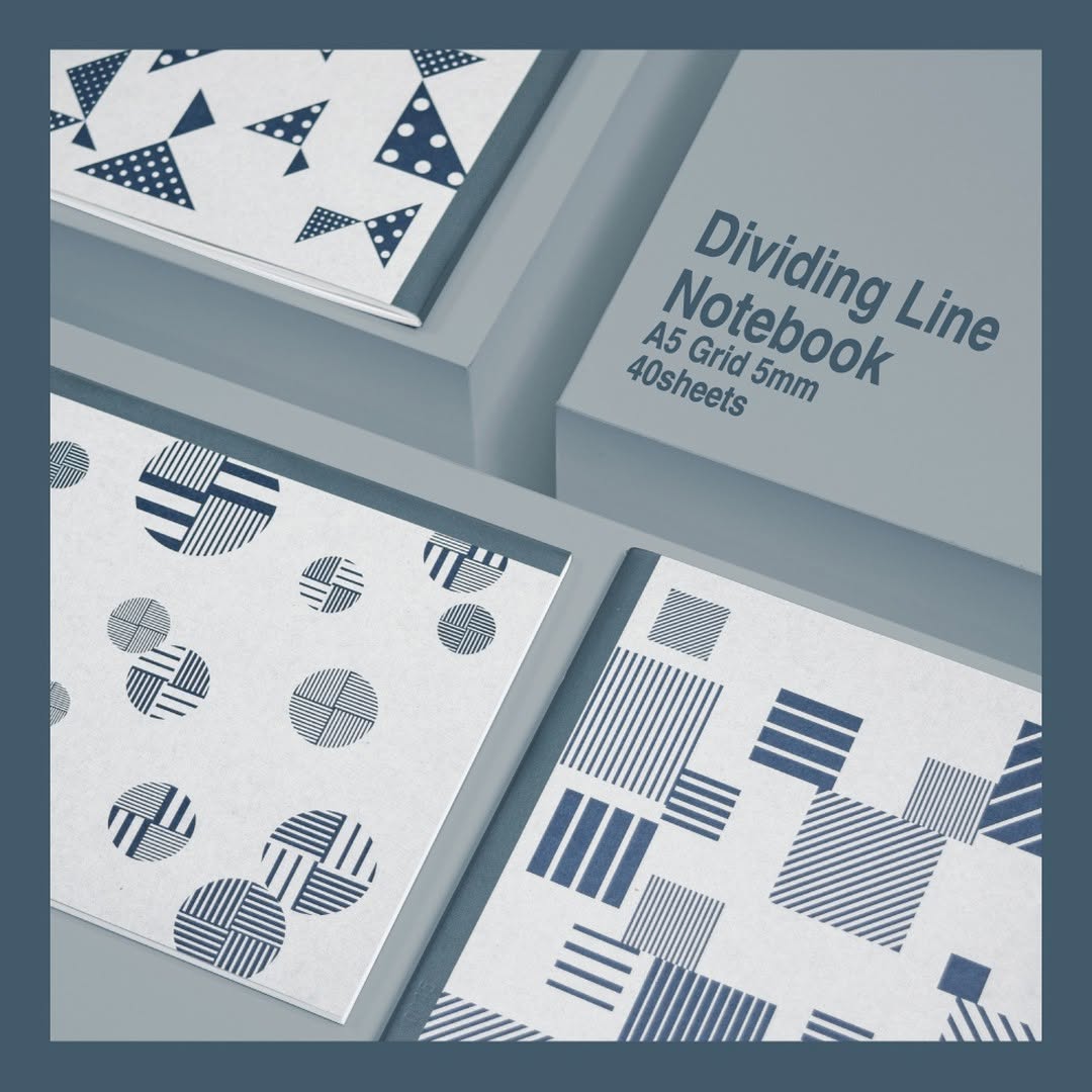 ダイソー 分割ライン付ノート