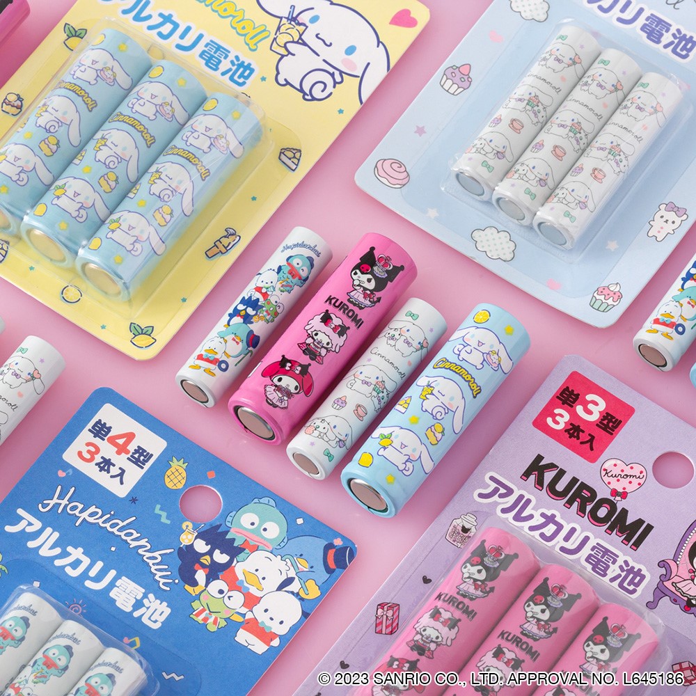 ダイソー サンリオアルカリ乾電池