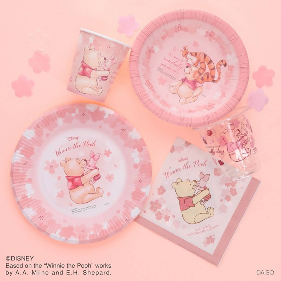 ダイソー 桜ディズニーグッズ