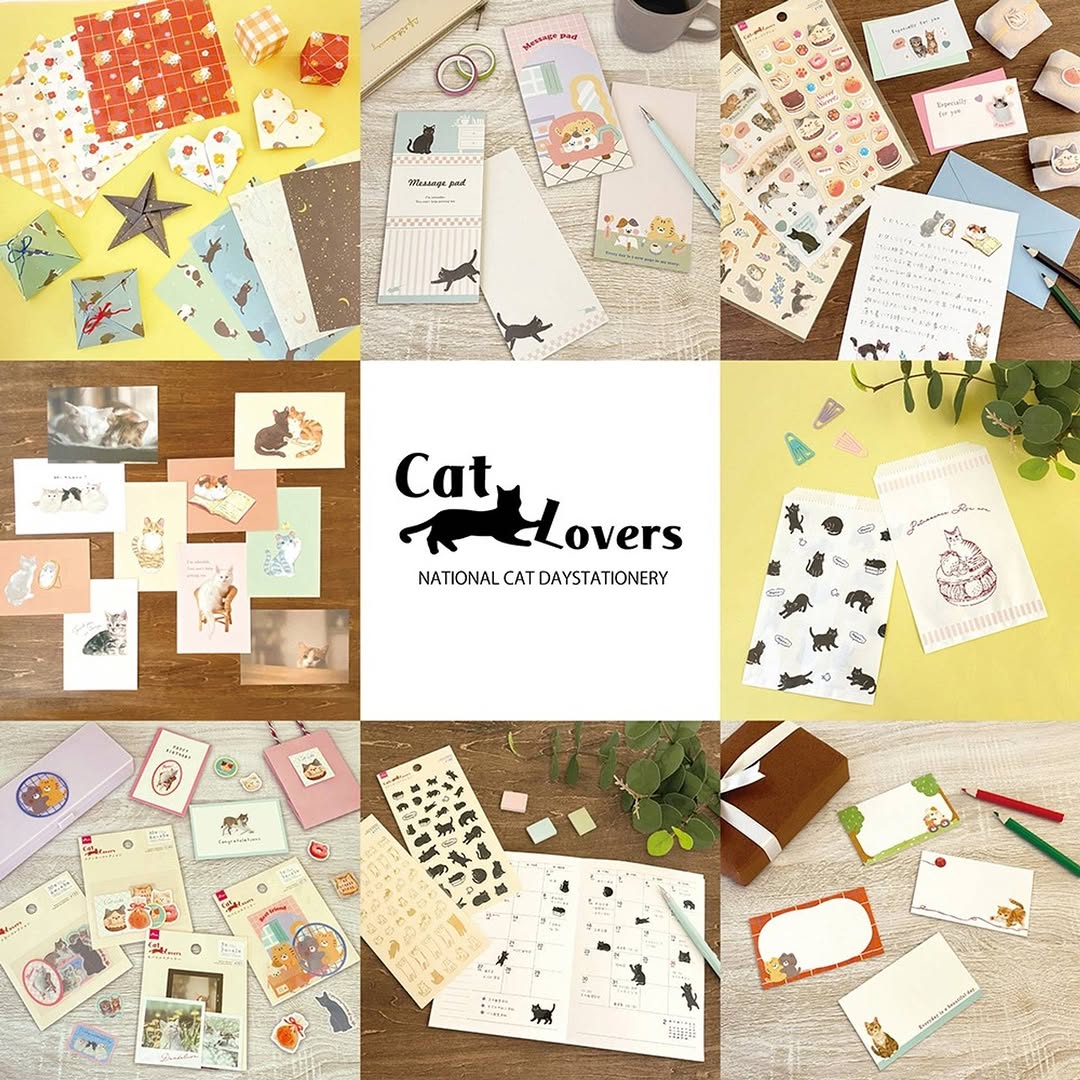 ダイソー 猫文具シリーズ