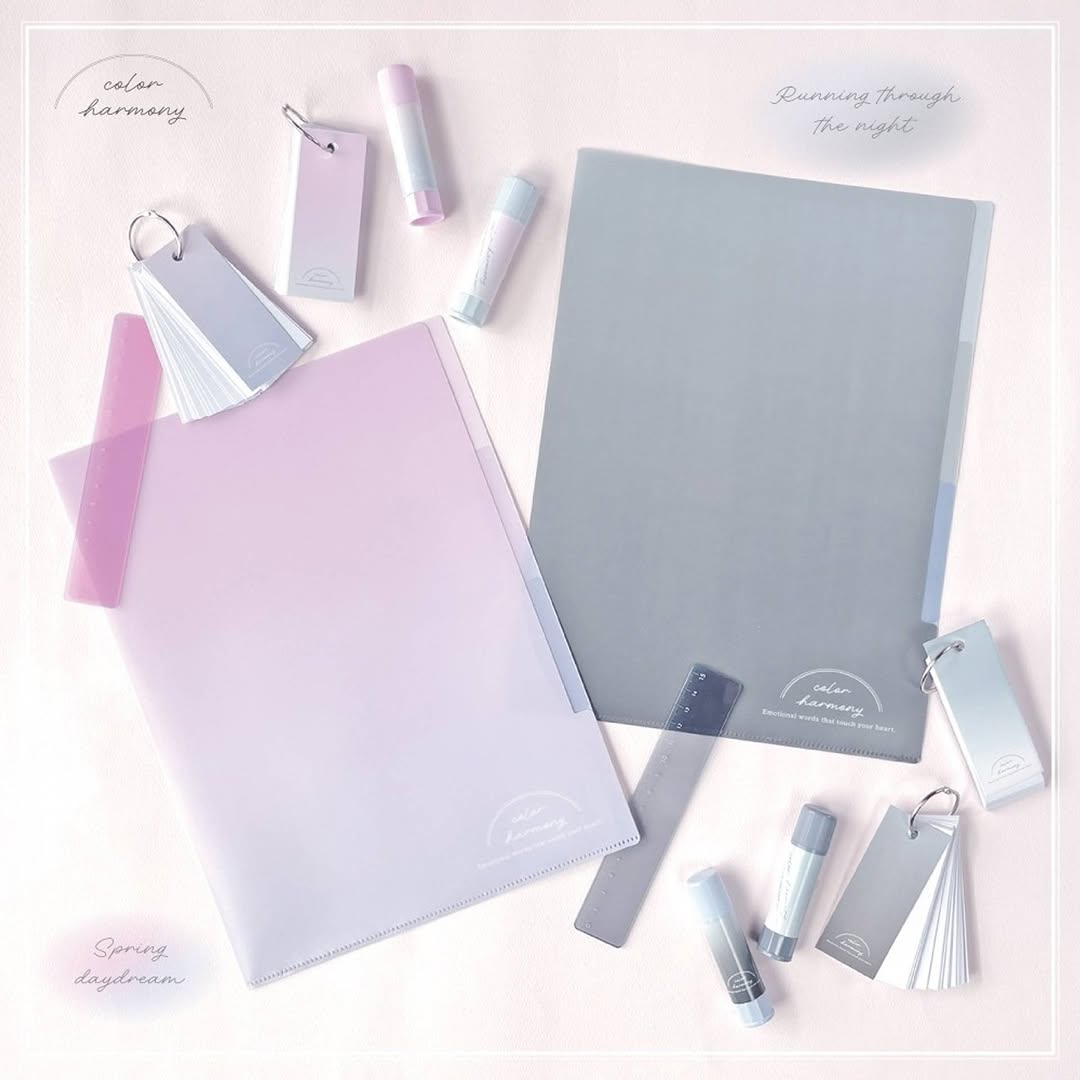 ダイソー グラデーションカラー 文具シリーズ