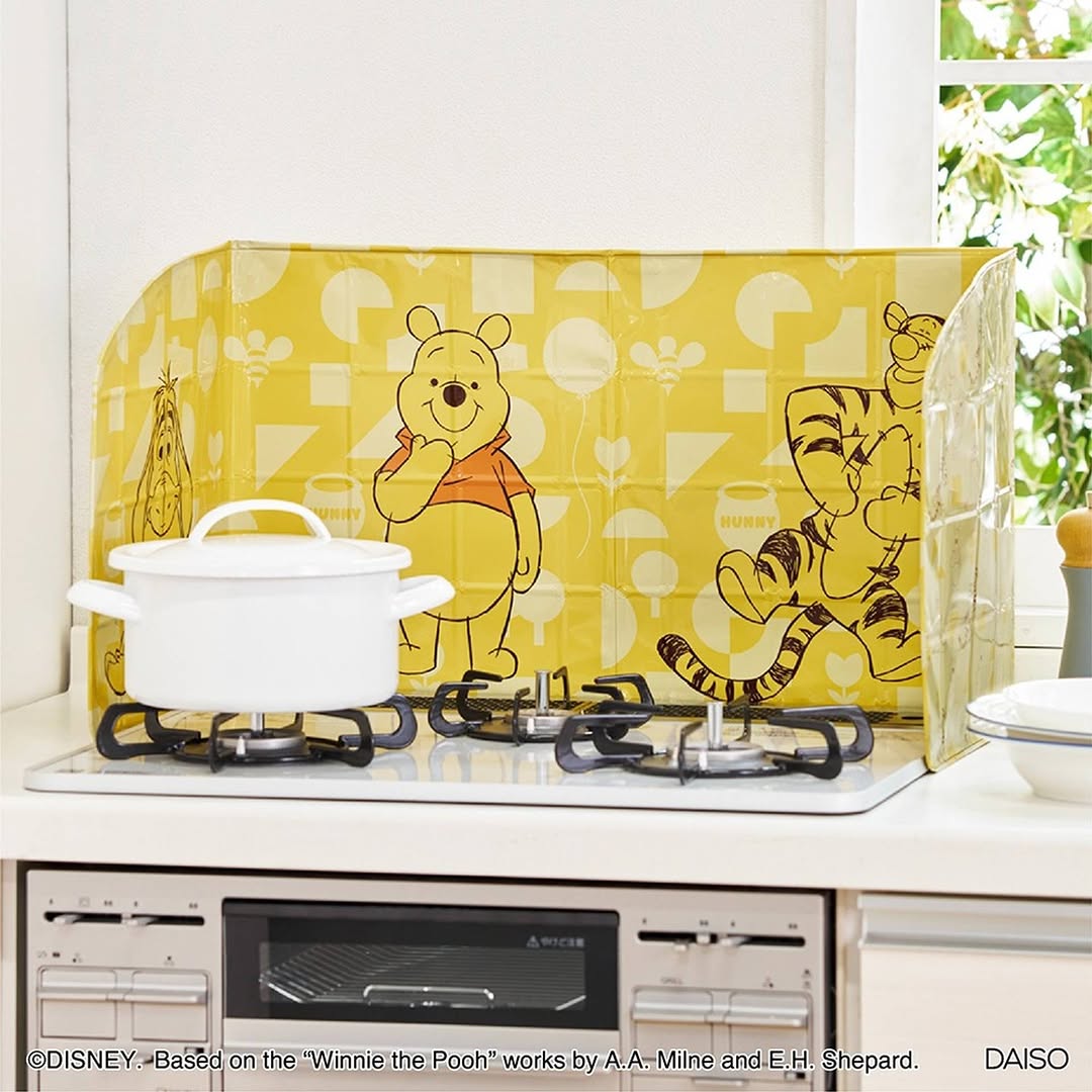 ディズニー ガスレンジアルミパネル