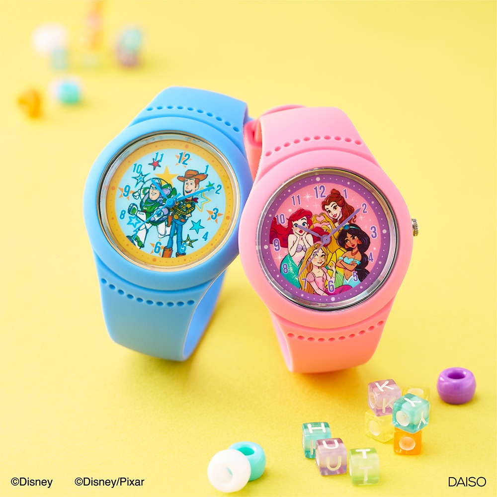 ダイソー キッズ腕時計 ディズニー