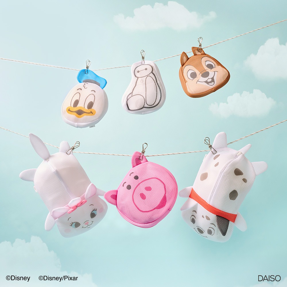 ダイソー ディズニー 洗濯ネット