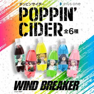 ポッピンサイダー ウィンドブレイカー