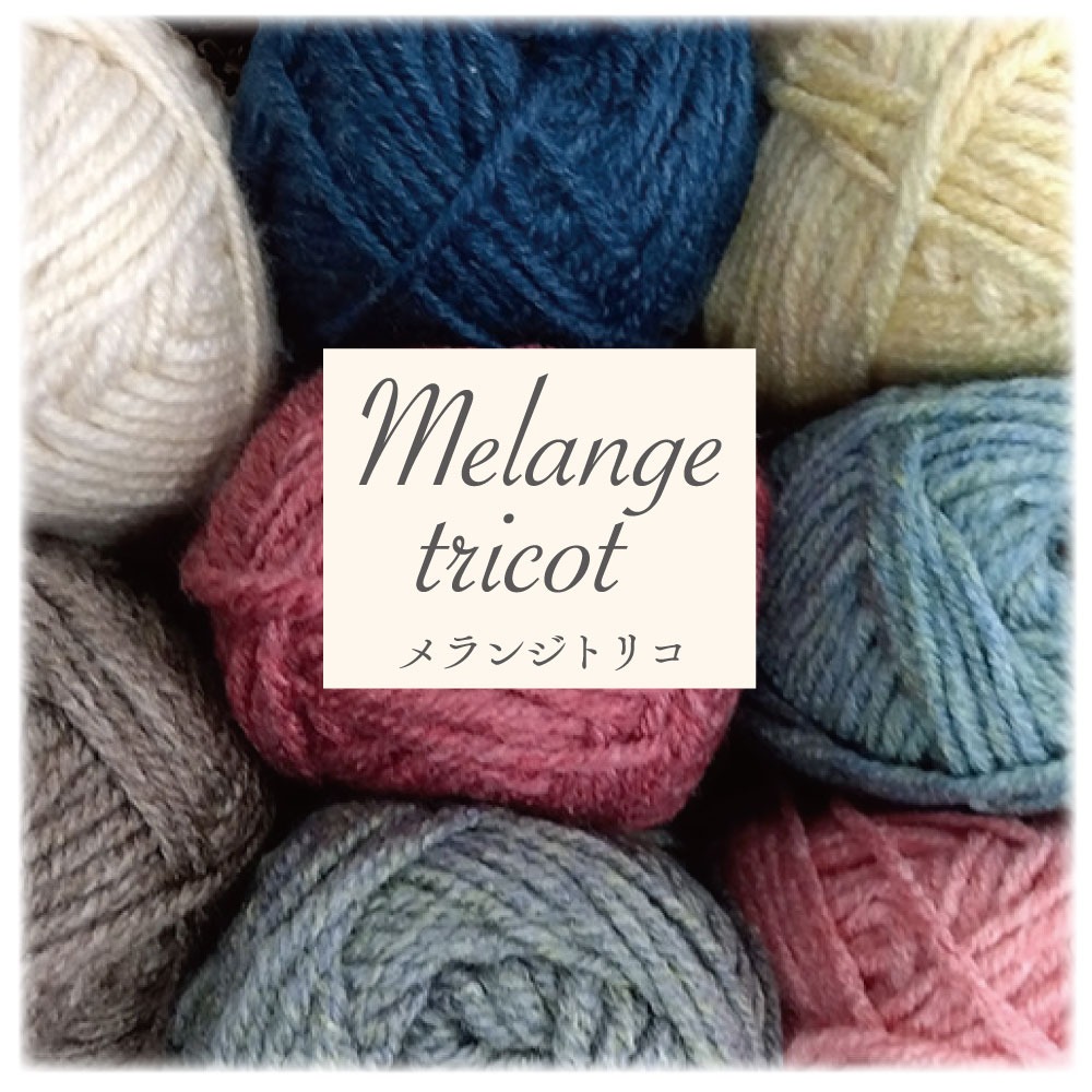 ダイソー メランジトリコ 秋冬毛糸
