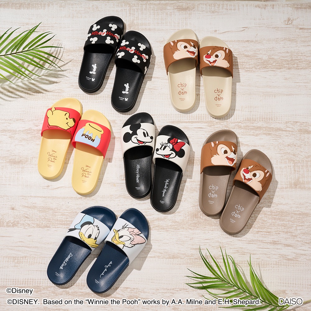 ダイソー ディズニー サンダル