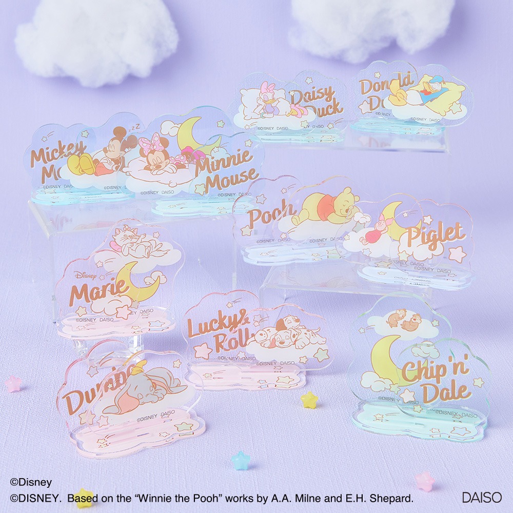 ダイソー ディズニー アクリルスタンド