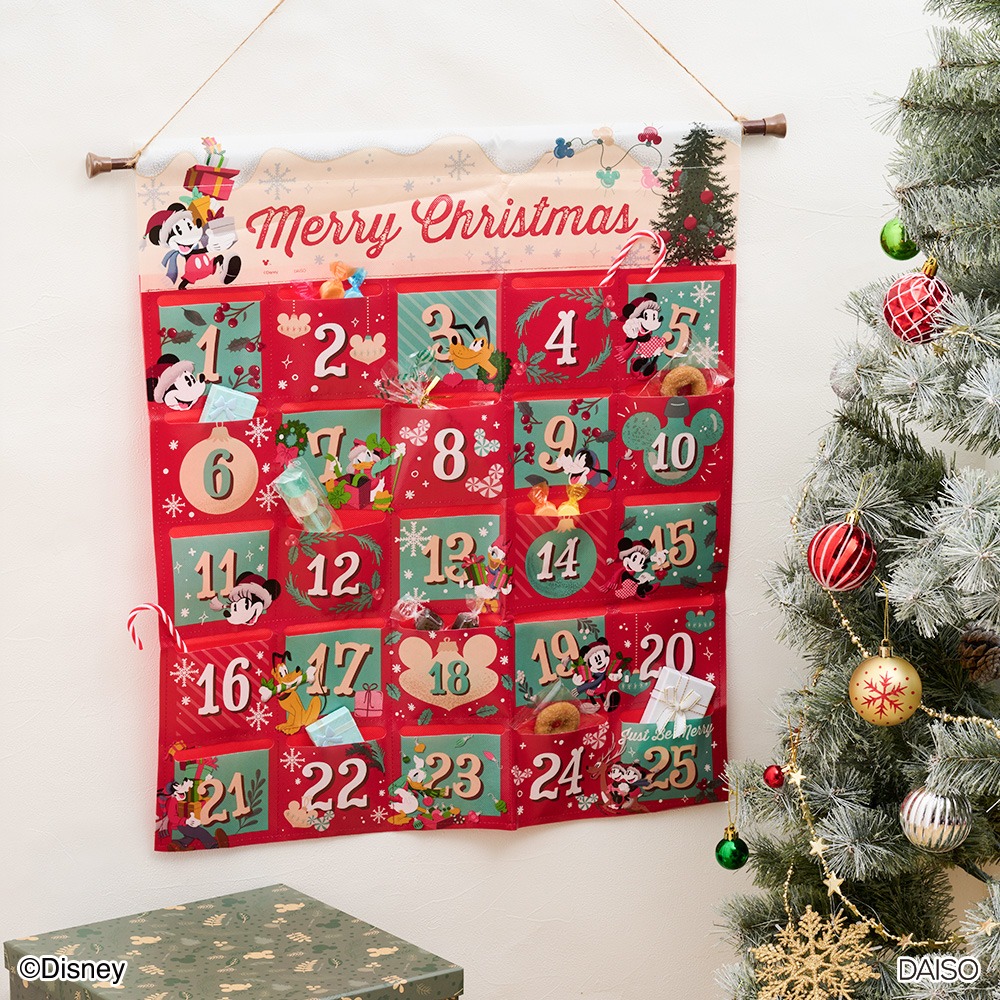 ダイソー ディズニー クリスマスグッズ