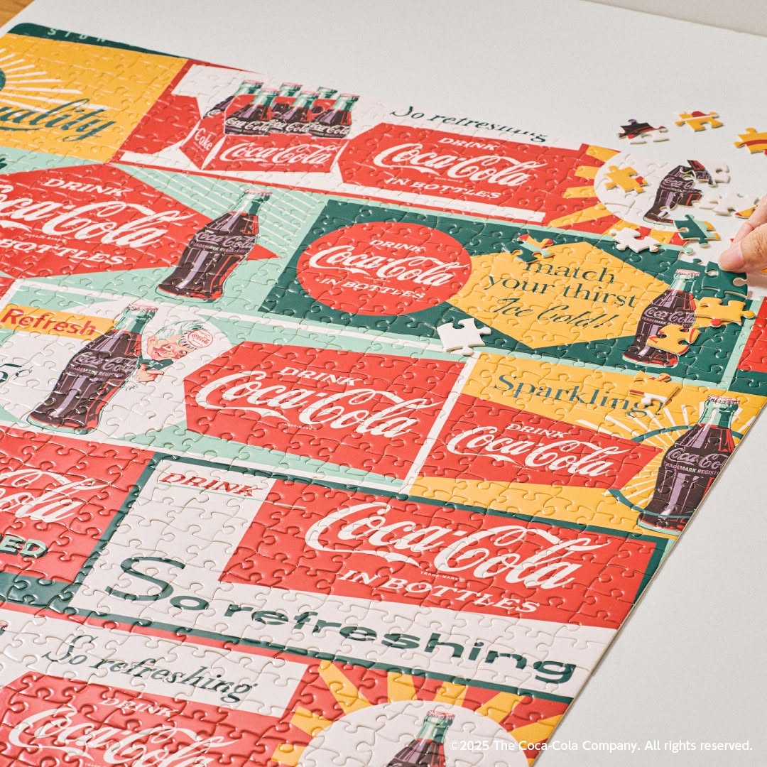 ダイソー コカコーラ パズル コンテナ