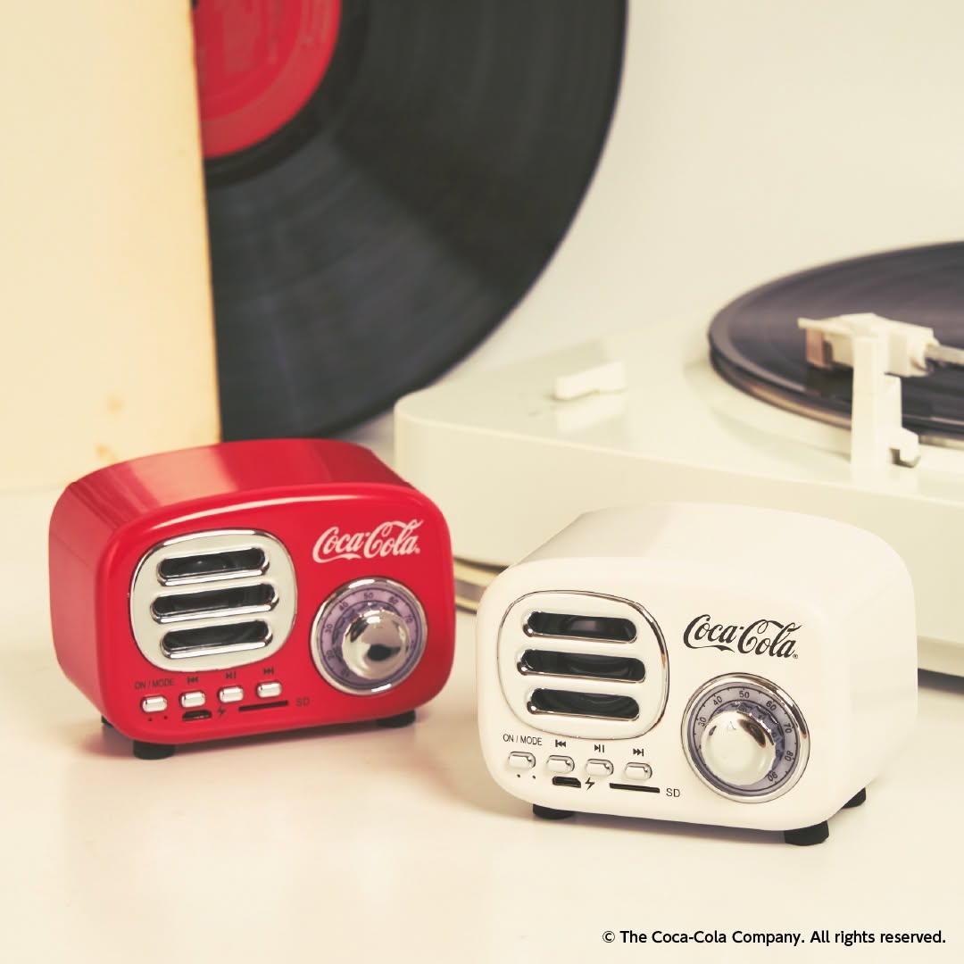 コカコーラ レトロ Bluetoothスピーカー ダイソー