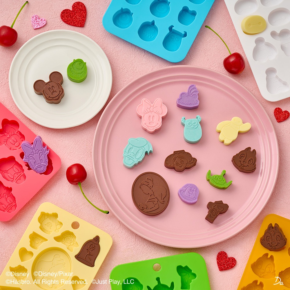 ダイソー ディズニー シリコーンチョコレートモールド