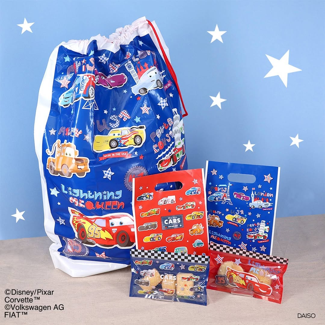 ダイソー カーズ ギフトラッピング
