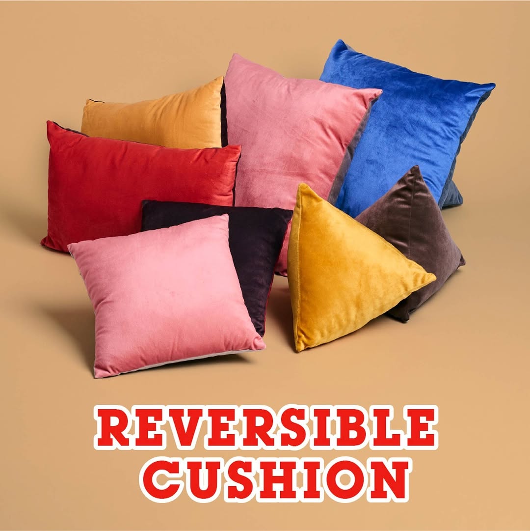 ダイソーのリバーシブルクッション