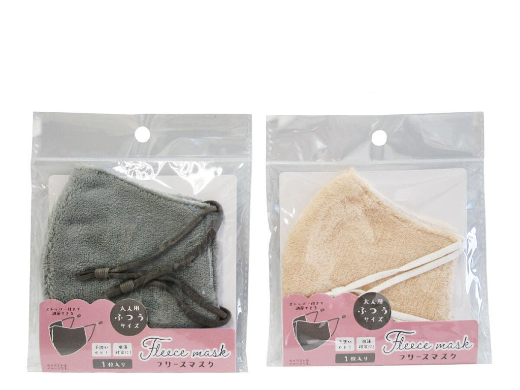 洗える布マスク フリース生地 普通サイズ ダイソー(DAISO)