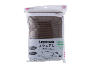 旅する洗濯ネット（ダブルメッシュ、スクエア、ＢＲ） ダイソー(DAISO)