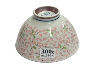 美濃焼 茶碗 小花ピンク