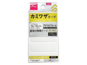 カミワザテープ（ホワイト、５枚） ダイソー(DAISO)