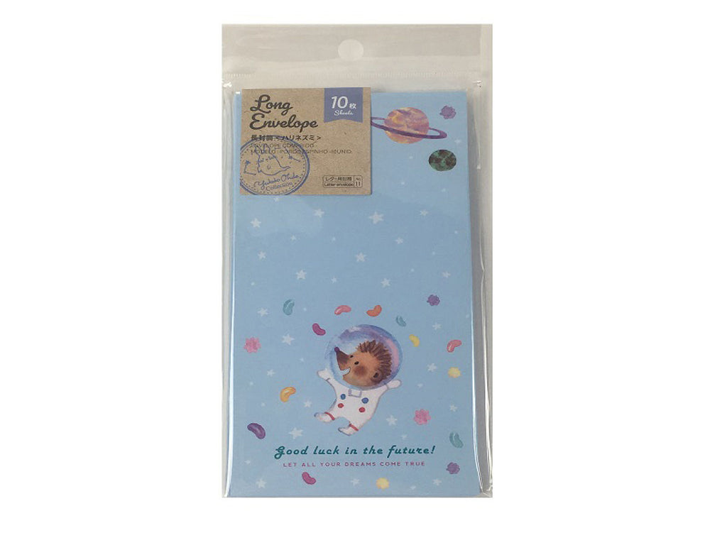 長封筒（ＯＹＣ、ハリネズミ、１０枚） ダイソー(DAISO)