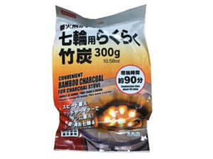七輪用らくらく竹炭 ダイソー(DAISO)