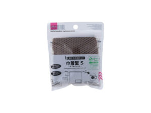 旅する洗濯ネット（ダブルメッシュ、巾着型、ＢＲ） ダイソー(DAISO)