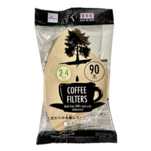 コーヒーフィルター ２－４杯用 無漂白タイプ ９０枚