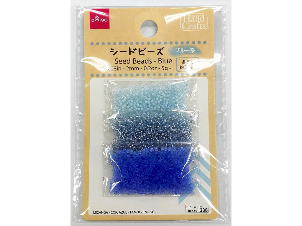 シードビーズ（ブルー系）