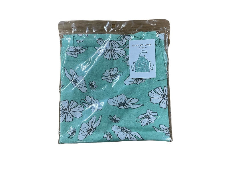 ＦＬＯＷＥＲホルターネックエプロンＧＡＰ９２４９ ダイソー(DAISO)