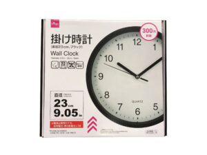 掛け時計 ＢＫ ダイソー(DAISO)