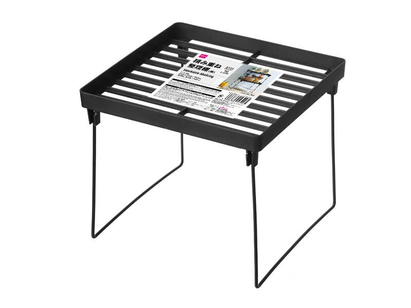積み重ね整理棚（黒） ダイソー(DAISO)