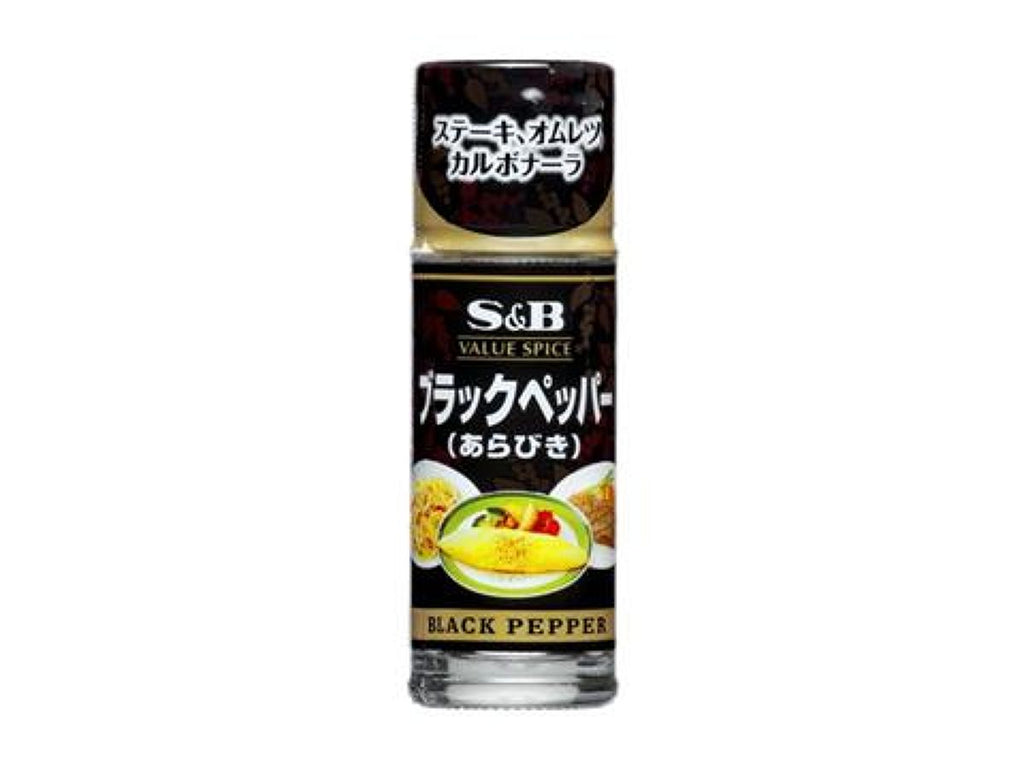 Ｓ＆Ｂ バリュースパイス ブラックペッパーあらびき １２ｇ