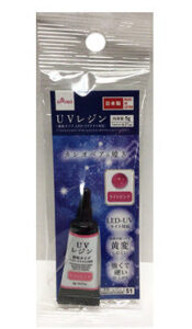 ＵＶレジン（ライトピンク、速乾タイプ、ＬＥＤ・ＵＶライト対応） ダイソー(DAISO)