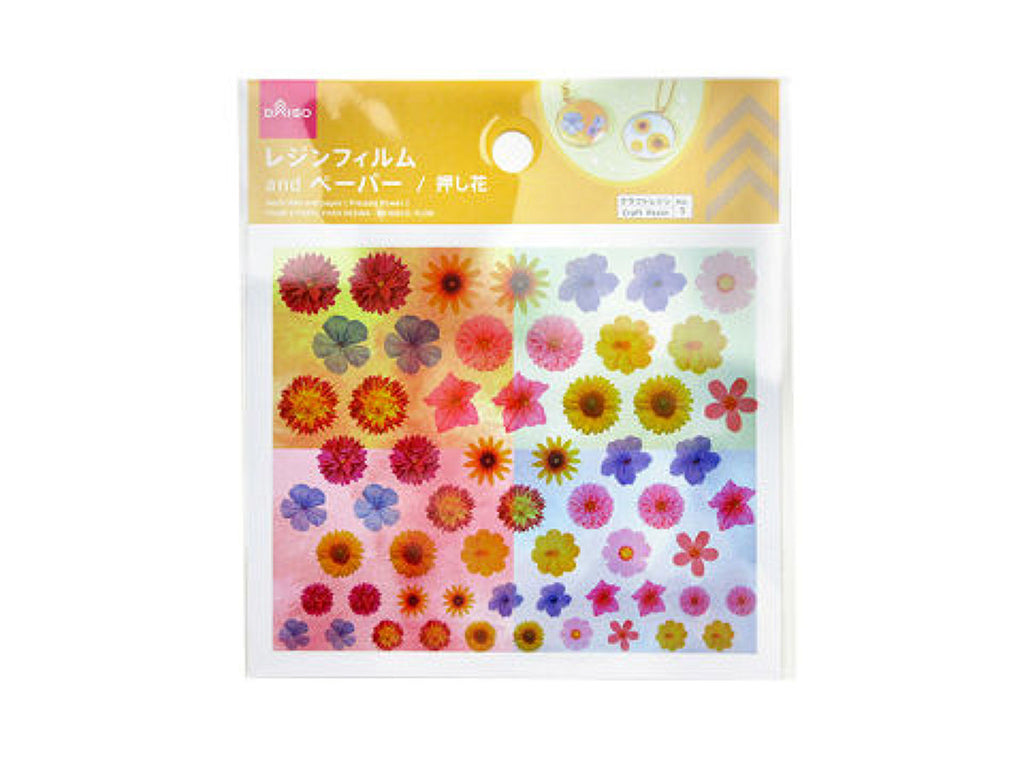 レジンフィルム＆ペーパー（押し花）