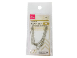 アクセサリー用チェーン（ラウンド、銀色）