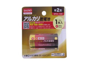 アルカリ乾電池単二形 １本入