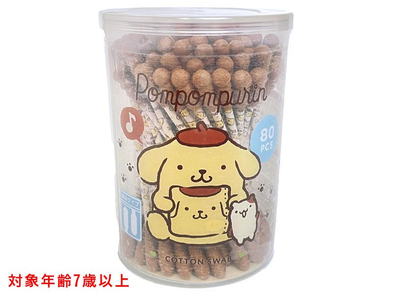 ポムポムプリン 綿棒８０本入り ダイソー(DAISO)
