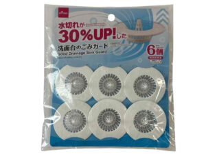水切れが良い洗面台のごみガード ダイソー(DAISO)