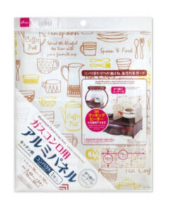 ガスコンロ用アルミパネル（キッチン柄） ダイソー(DAISO)