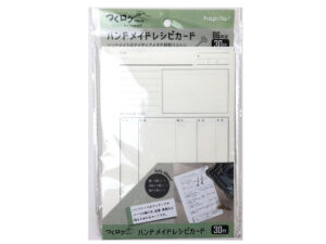 つくログ ハンドメイドレシピカード ３０枚