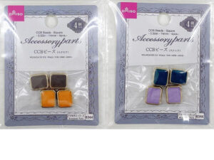 ＣＣＢビーズ（スクエア４個） ダイソー(DAISO)