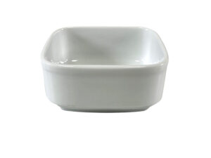 角型小鉢 白釉