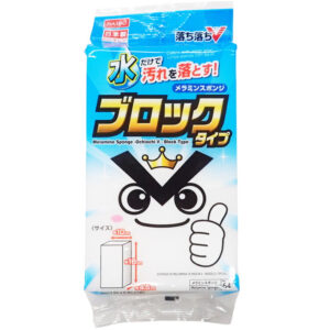 メラミンスポンジ ブロックタイプ落ち落ちＶ