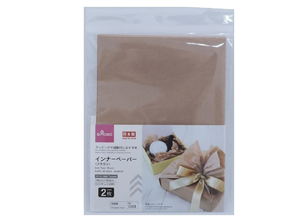 インナーペーパー（ブラウン） ダイソー(DAISO)