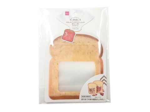 スタンディングジッパーバック（食パン、３枚） ダイソー(DAISO)
