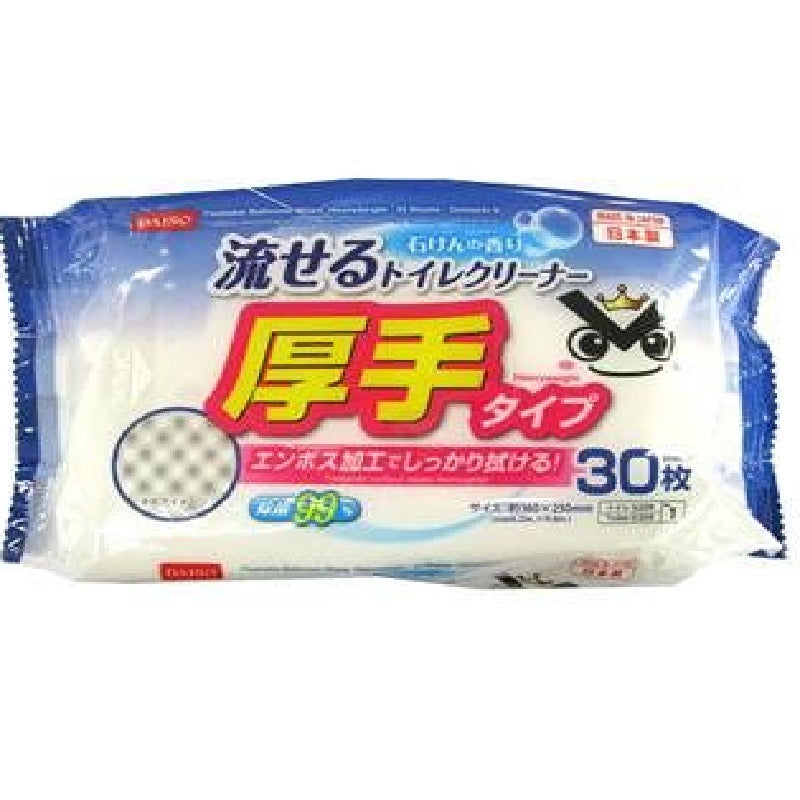 落ち落ちＶ流せるトイレクリーナー厚手３０枚 ダイソー(DAISO)