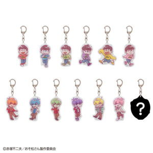 おそ松さん アクリルキーホルダー メモ松 ＳＤ