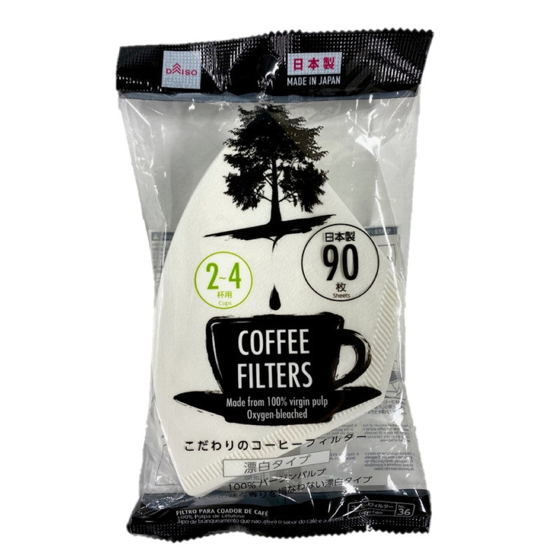 コーヒーフィルター ２－４杯用 漂白タイプ ９０枚
