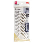 ワイヤーネット用フック（ホワイト、８個） ダイソー(DAISO)