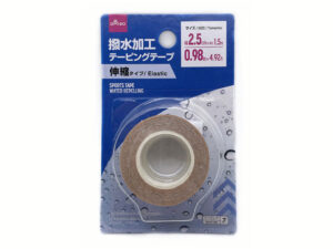 伸縮・撥水タイプ テーピングテープ