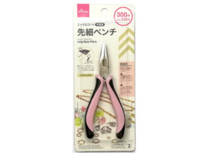 手芸用ミニ先細ペンチ（ニッケルコート）